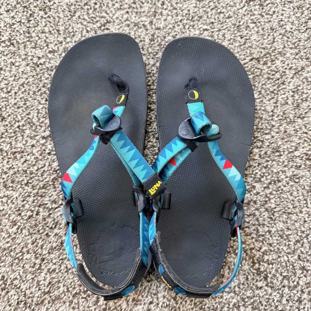 Luna Retro Oso Sandals M8 W10 Blue Hiking Outdoors Sports Colorado Comfort - Picture 2 of 12